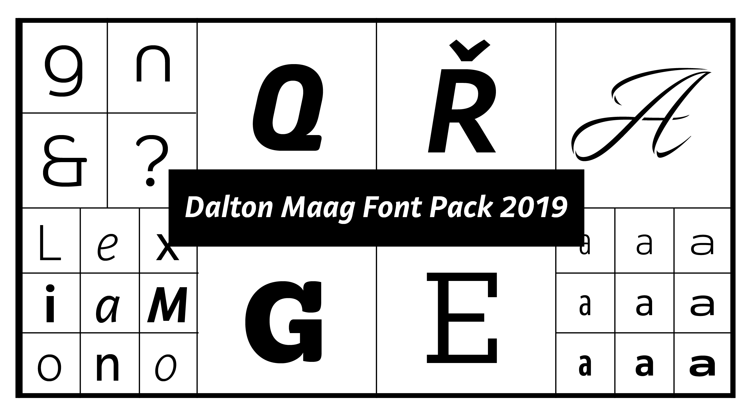 Dalton Maag Font Pack 2019Dalton Maag Font Pack 2019